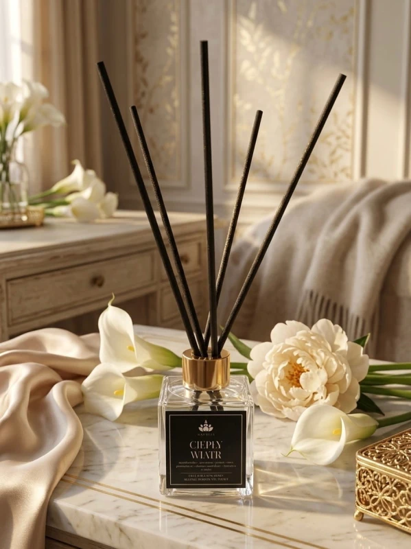 SoyViento dyfuzor zapachowy ciepły wiatr kwadratowy przezroczysty 100 ml
